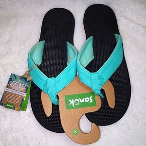 Sanuk Yoga Mat Wander Sandal, Women’s 9 Flip Flop